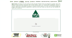 Desktop Screenshot of apla-tech.com